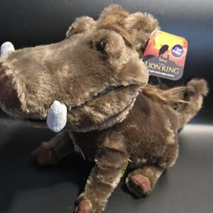 Disney Lion King Pumbaa Plush Toy - Brown